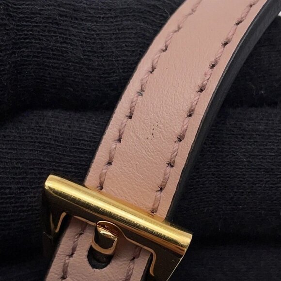 PRADA Panier 2WAYHandbag Leather Pink/Black 1BA212 - Picture 8 of 16